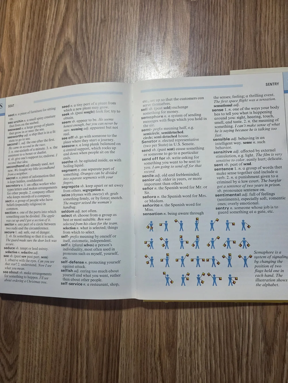 The Children’s Dictionary - Yellow Kids Book